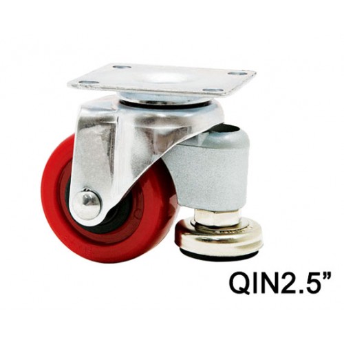 QIN 2.5인치 높이조절캐스터 INCH-MASTHER