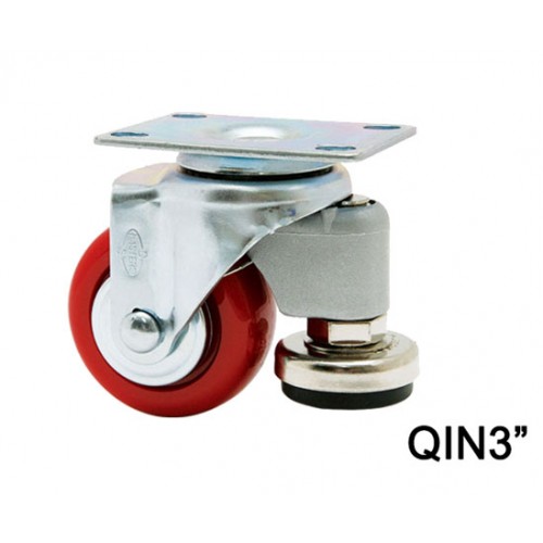 QIN 3인치 높이조절캐스터 INCH-MASTHER